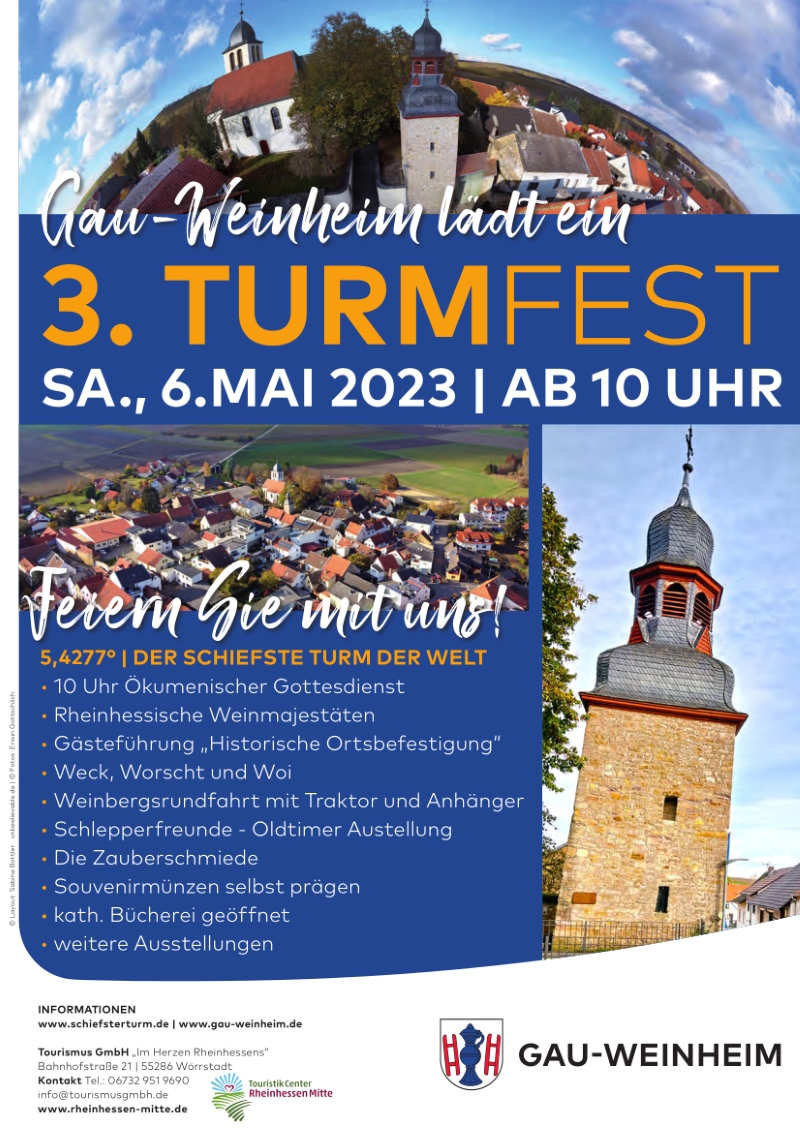  3. Turmfest SA., 6.MAI 2023 | AB 10 UHR
