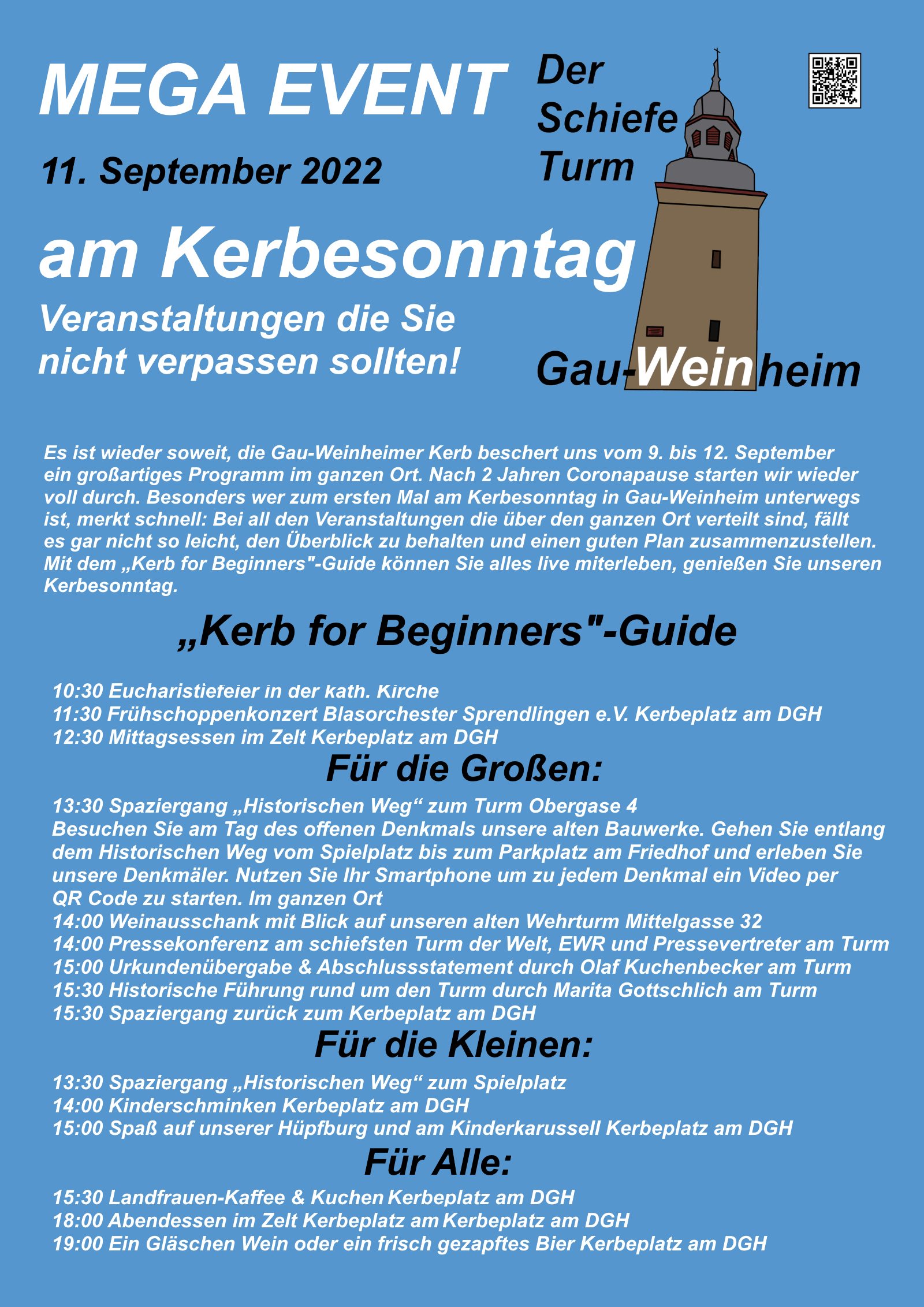 Gau-Weinheim Kerb 2022 MEGA EVENT