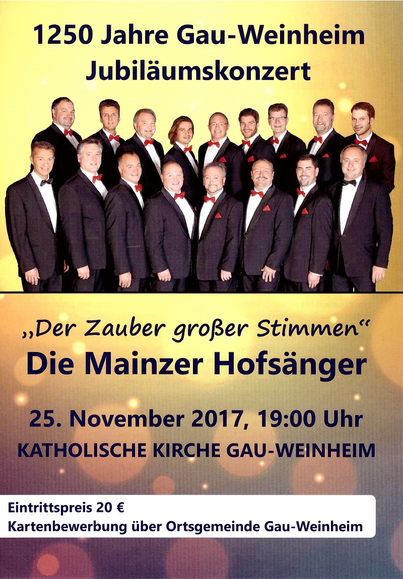 Mainzer Hofsänger Mainzer Hofsänger