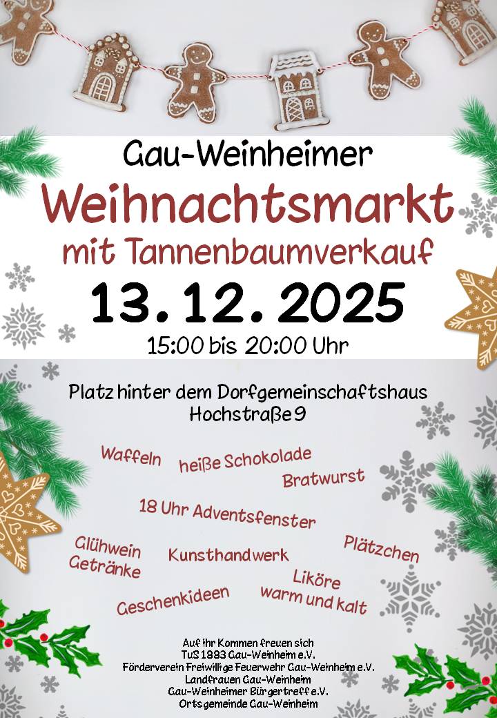 Weihnachtsmarkt 13.12.2025