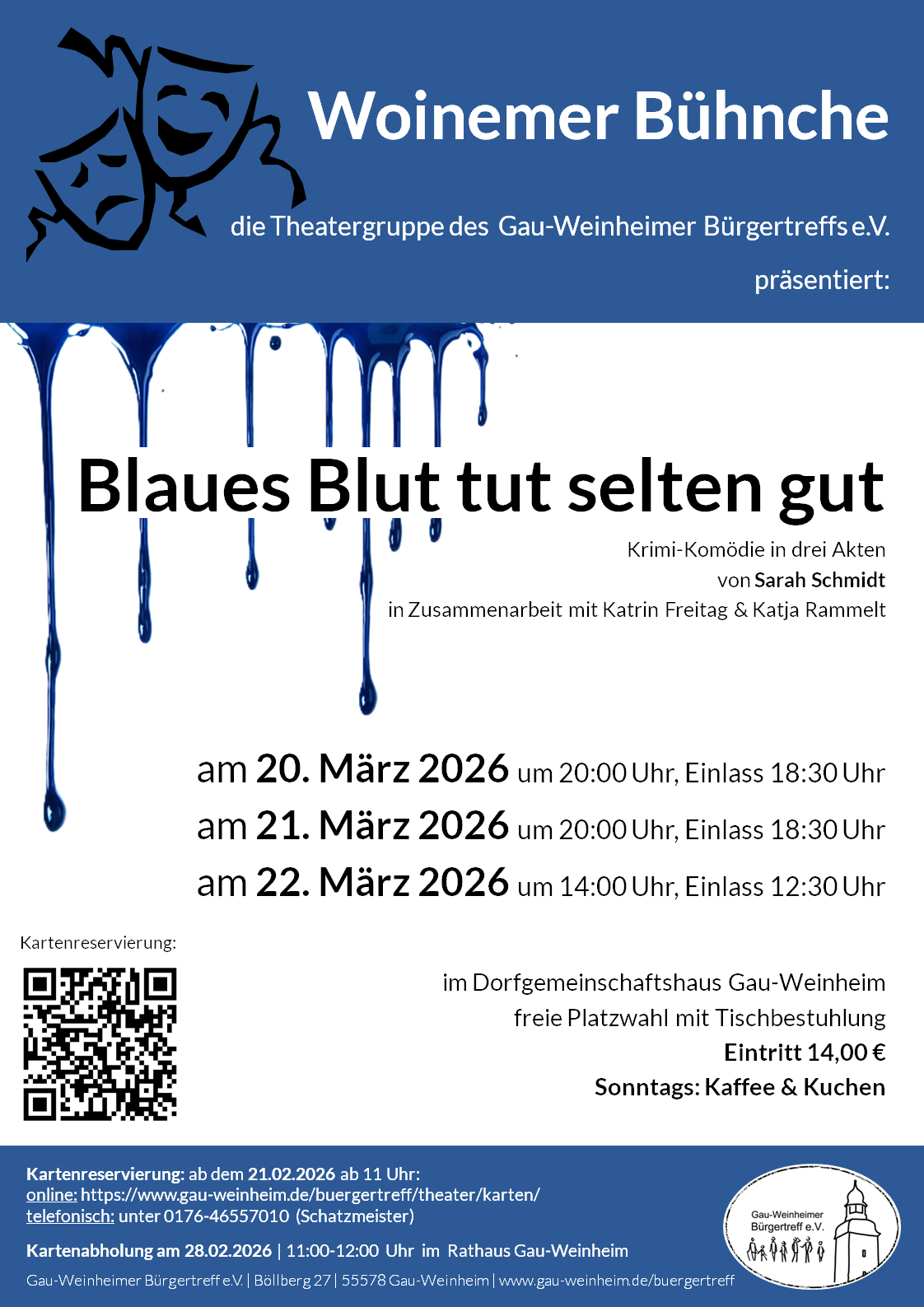 20.-22.03.2026 Theateraufführung