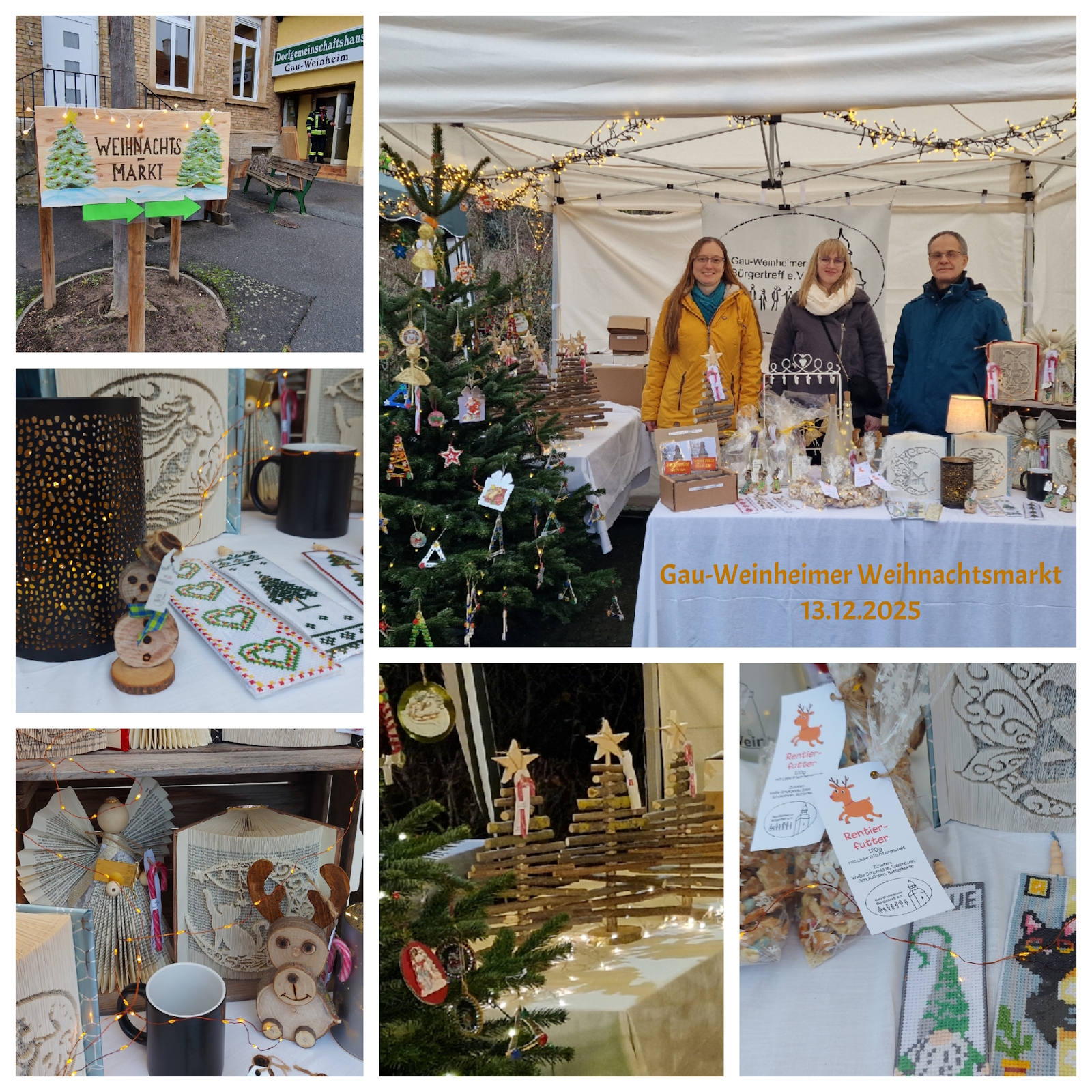 3. Weihnachtsmarkt in Gau-Weinheim am 13.12.2025
