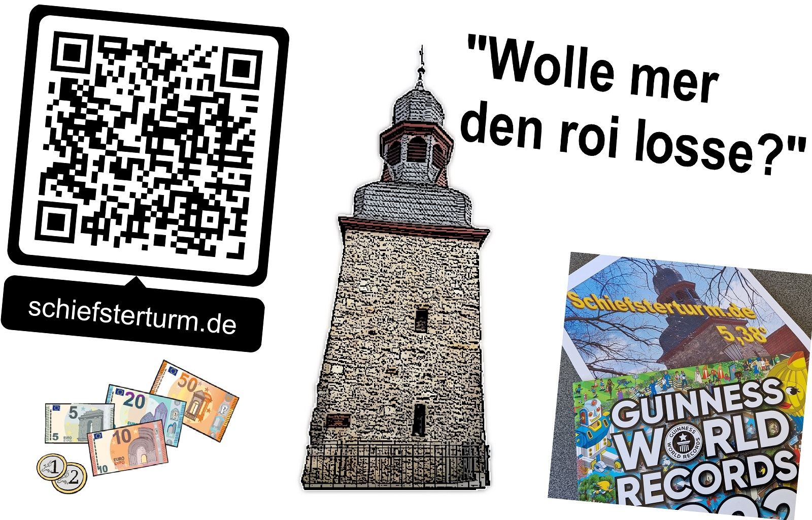 Schiefster Turm - Gau-Weinheim