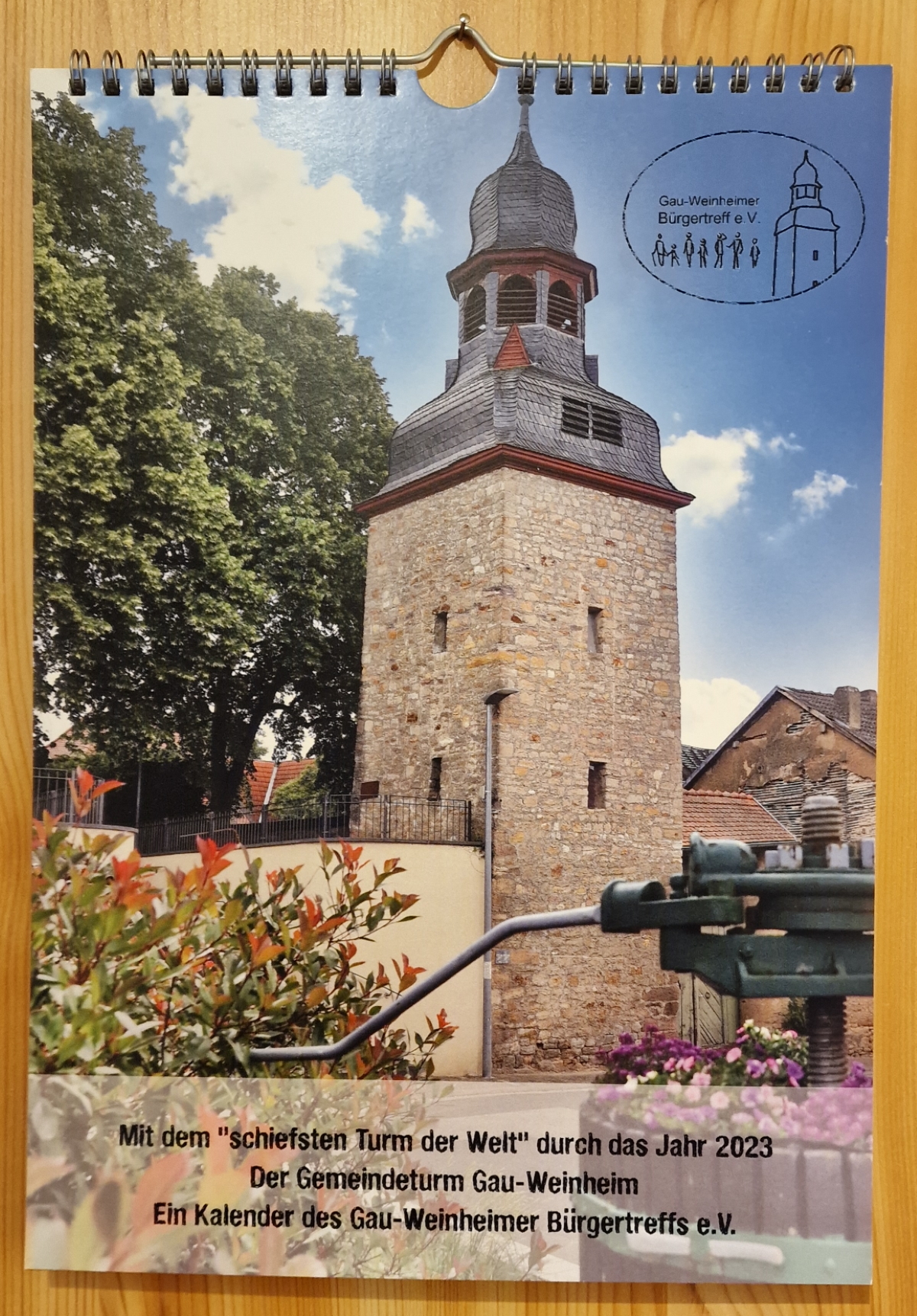 Kalender - Schiefster Turm der Welt - Gau-Weinheim